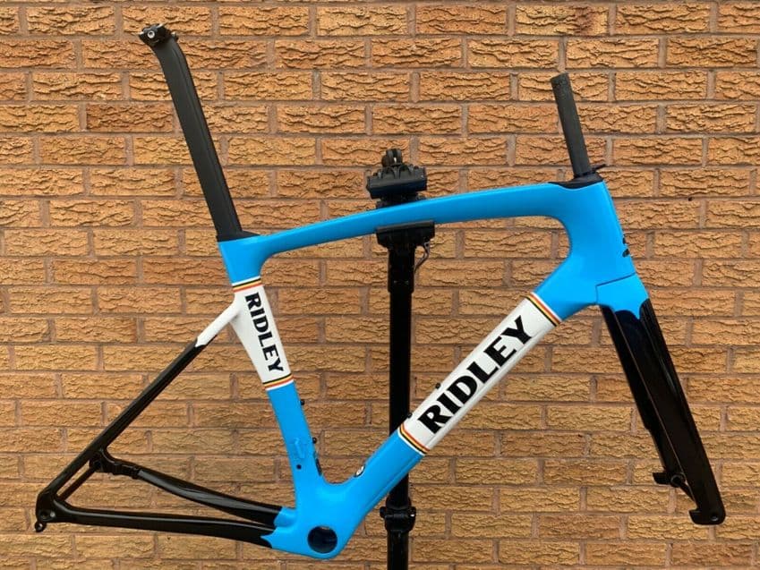 Ridley Noah Fast Disc Brake Aero Carbon Road Bike Frameset - Blue